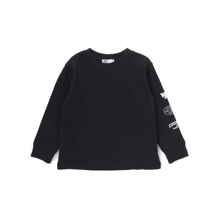 アシンメトリー重ね着風BIGミニ裏毛＆ロングTシャツセット(110~160cm) | WASK | 詳細画像15 