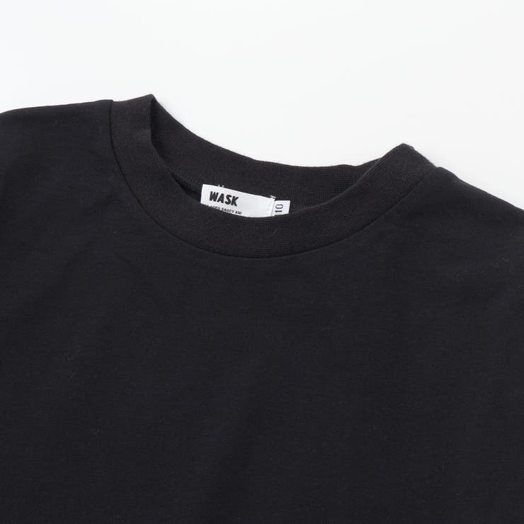 アシンメトリー重ね着風BIGミニ裏毛＆ロングTシャツセット(110~160cm) | WASK | 詳細画像17 