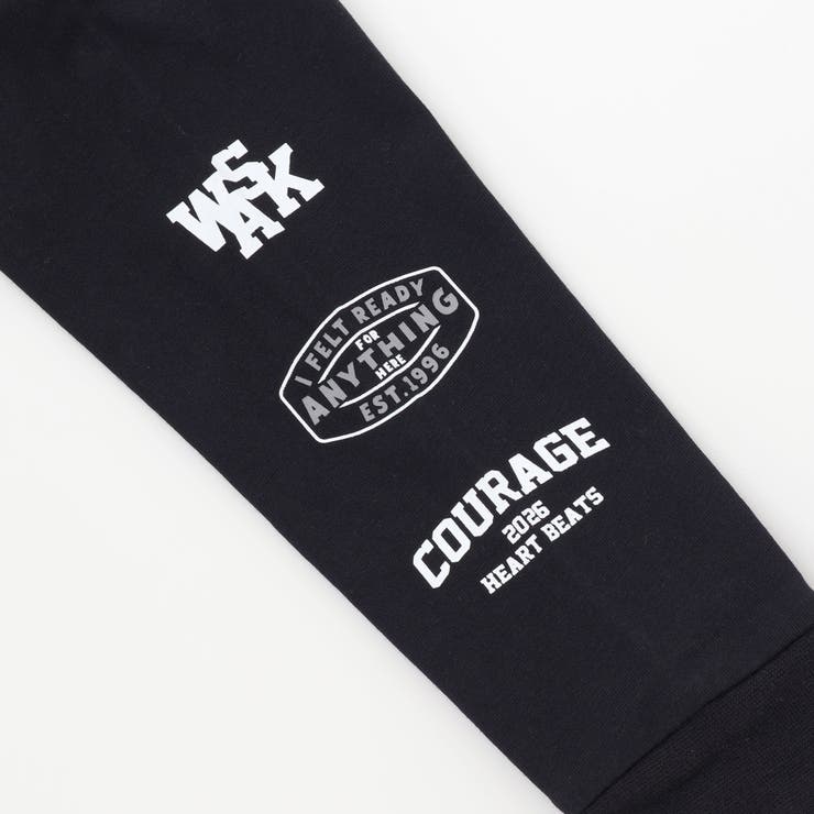 アシンメトリー重ね着風BIGミニ裏毛＆ロングTシャツセット(110~160cm) | WASK | 詳細画像19 