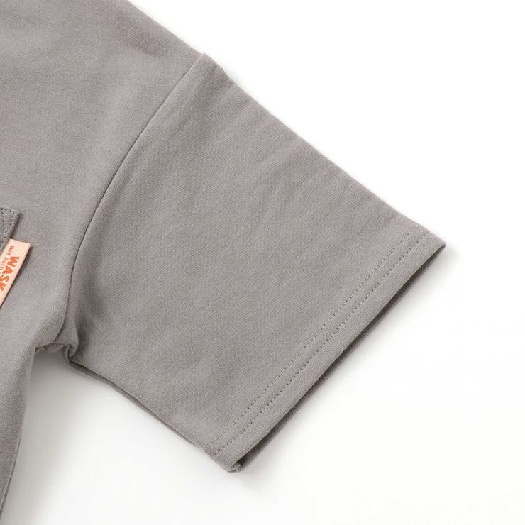 アシンメトリー重ね着風BIGミニ裏毛＆ロングTシャツセット(110~160cm) | WASK | 詳細画像24 