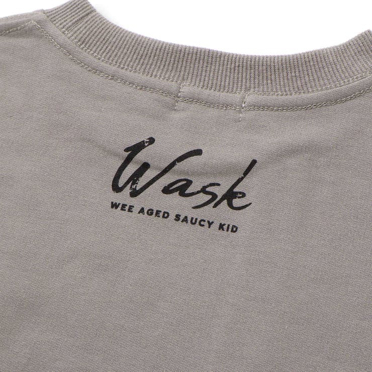 アシンメトリー重ね着風BIGミニ裏毛＆ロングTシャツセット(110~160cm) | WASK | 詳細画像28 