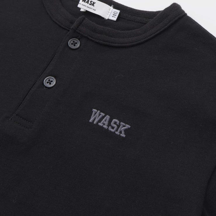 ヘンリーネックBIGTシャツ＆ボーダーロングTシャツセット(110~160cm) | WASK | 詳細画像10 