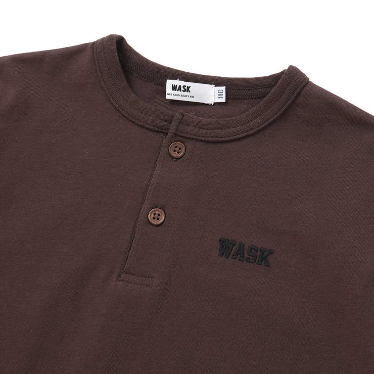 ヘンリーネックBIGTシャツ＆ボーダーロングTシャツセット(110~160cm) | WASK | 詳細画像20 
