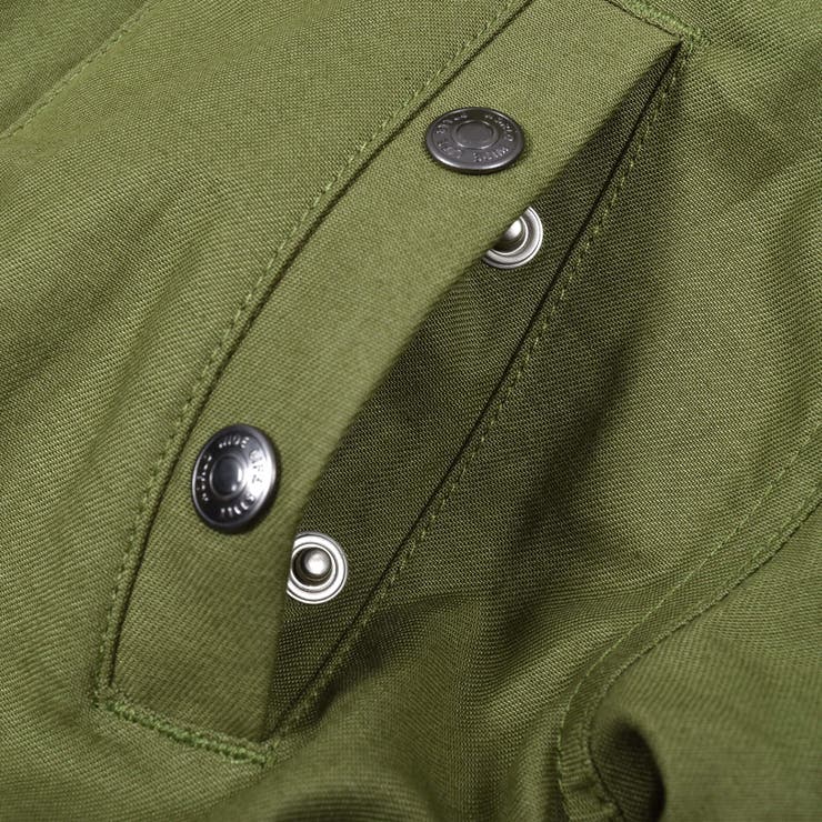 【 撥水 】 バック サテン 本格 モッズコート (100~160cm) | WASK | 詳細画像10 