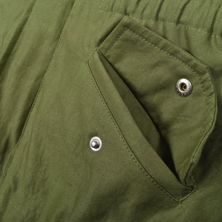 【 撥水 】 バック サテン 本格 モッズコート (100~160cm) | WASK | 詳細画像11 