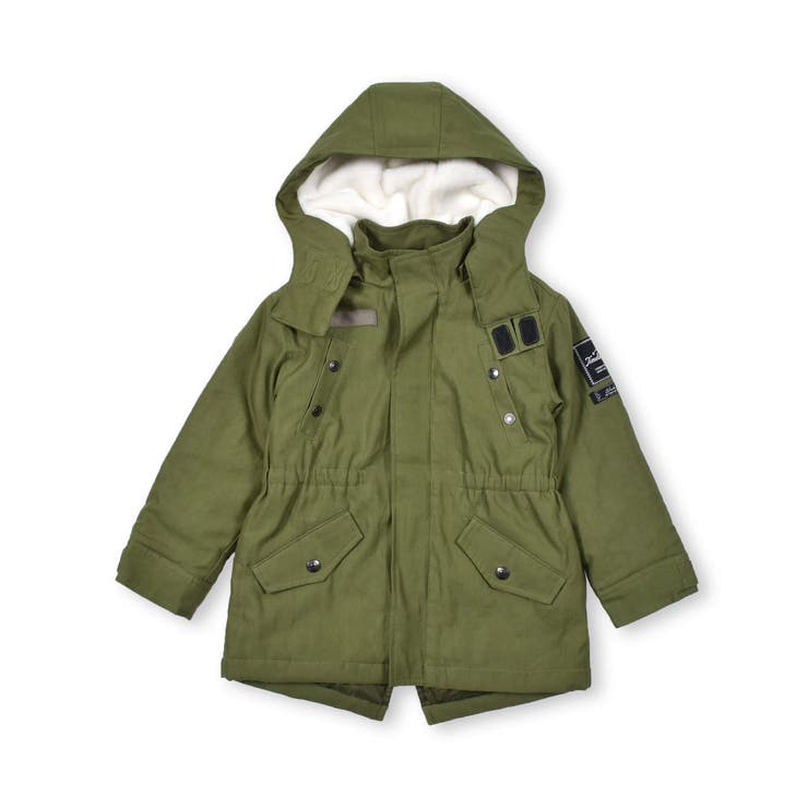 C/Nミリタリーバックサテン モッズコート　Size1　KHAKI KAZUYUKI KUMAGAI C/Nミリタリーバックサテン モッズコート KC62