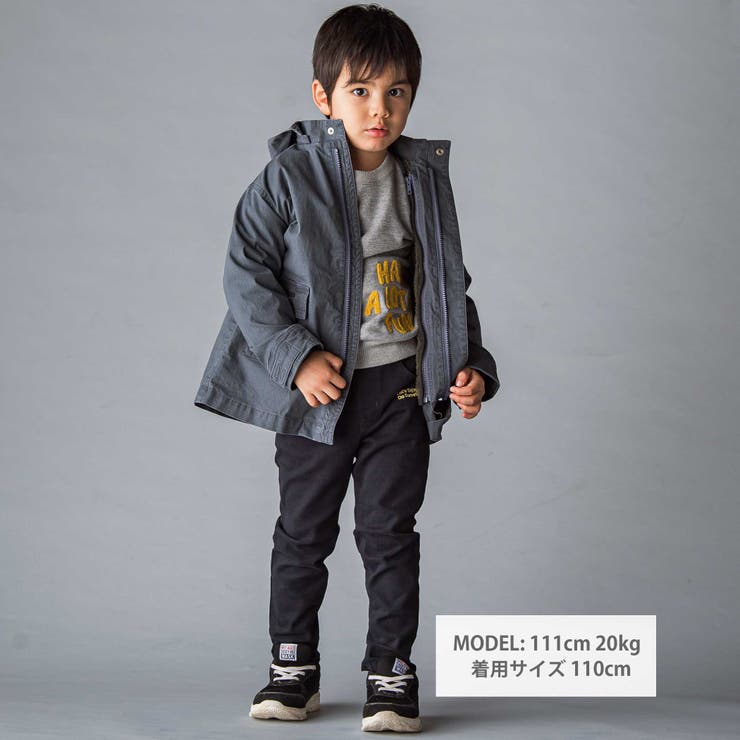 リップストップ＆ボア３WAYコート(110~160cm) | WASK | 詳細画像5 