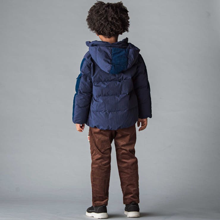 袖ライン中綿ジャケット(100~160cm) | WASK | 詳細画像5 