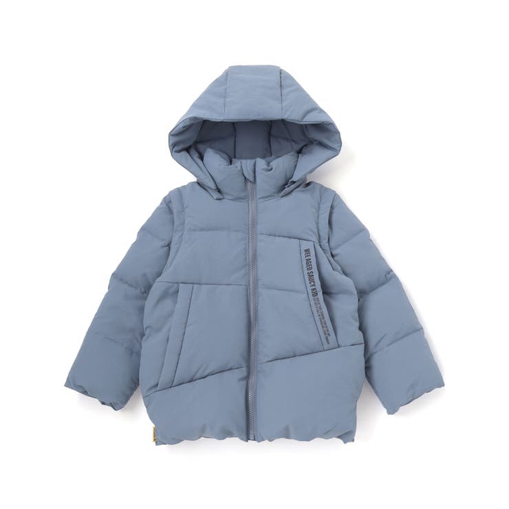 袖・フード取り外しダウンジャケット(110~160cm) | WASK | 詳細画像12 