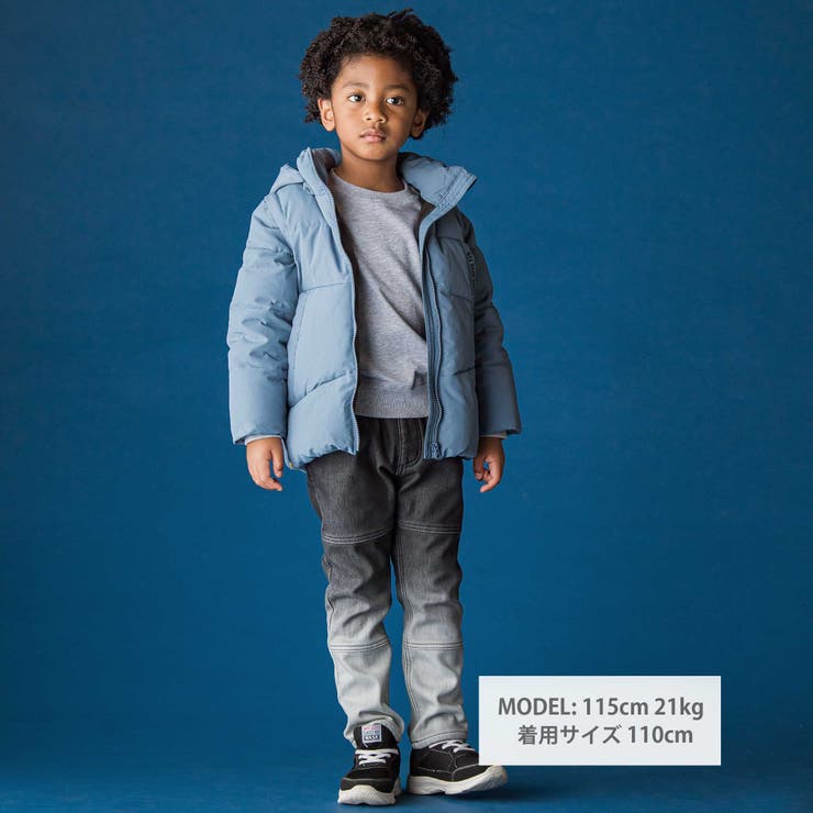 袖・フード取り外しダウンジャケット(110~160cm) | WASK | 詳細画像3 