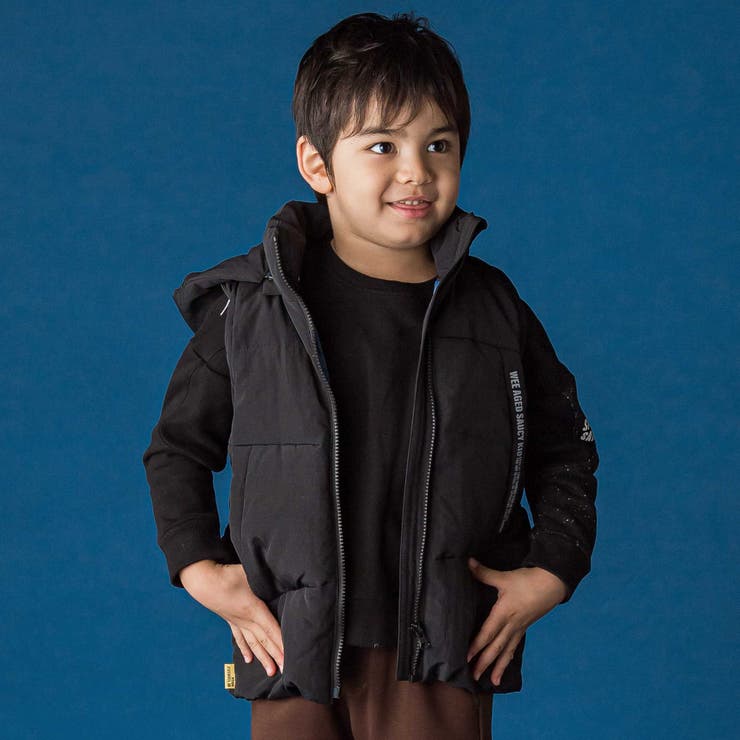 袖・フード取り外しダウンジャケット(110~160cm) | WASK | 詳細画像4 