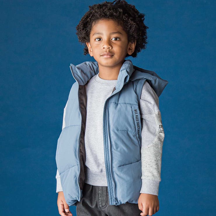 袖・フード取り外しダウンジャケット(110~160cm) | WASK | 詳細画像6 