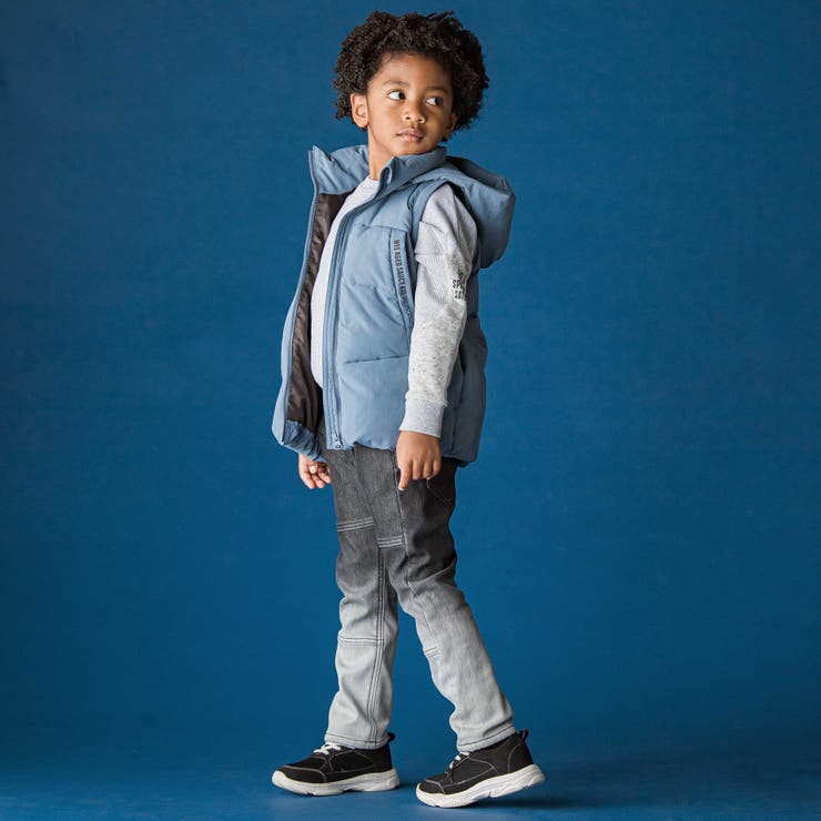 袖・フード取り外しダウンジャケット(110~160cm) | WASK | 詳細画像7 