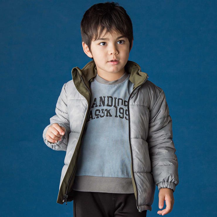 リップストップ＆タイダイリバーシブルジャケット(110~160cm) | WASK | 詳細画像3 