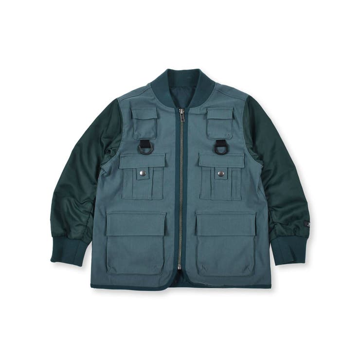 異素材 切り替え レイヤード風 | WASK | 詳細画像14 