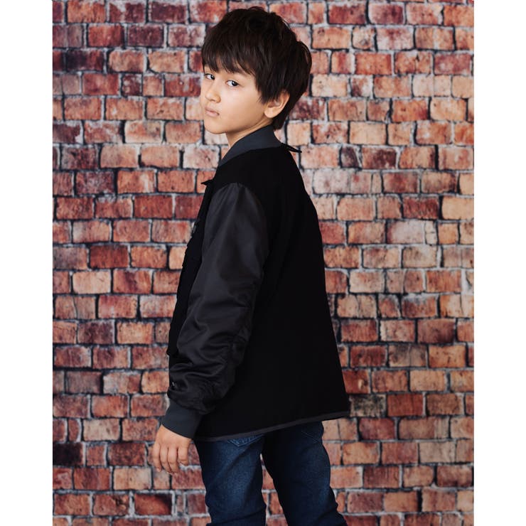 異素材 切り替え レイヤード風 | WASK | 詳細画像6 