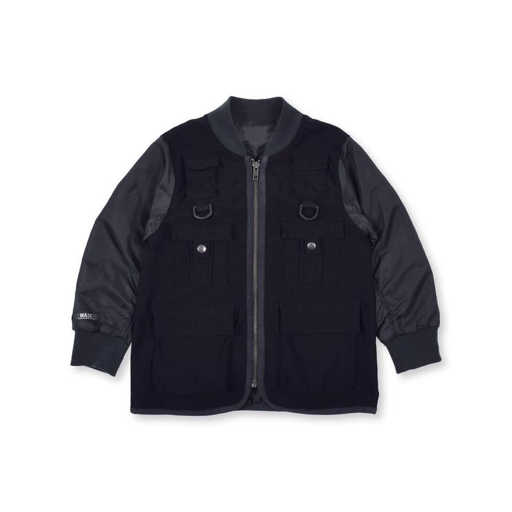 異素材 切り替え レイヤード風 | WASK | 詳細画像8 