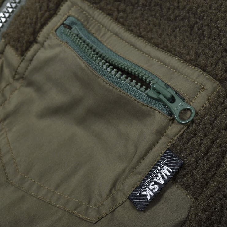 ボア ナイロンツイル 切り替え 中綿 ジャケット (100~160cm) | WASK | 詳細画像13 