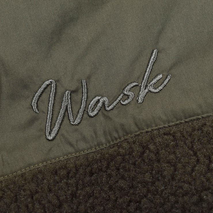 ボア ナイロンツイル 切り替え 中綿 ジャケット (100~160cm) | WASK | 詳細画像17 