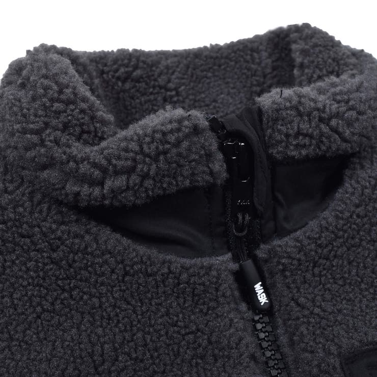 ボア ナイロンツイル 切り替え 中綿 ジャケット (100~160cm) | WASK | 詳細画像19 