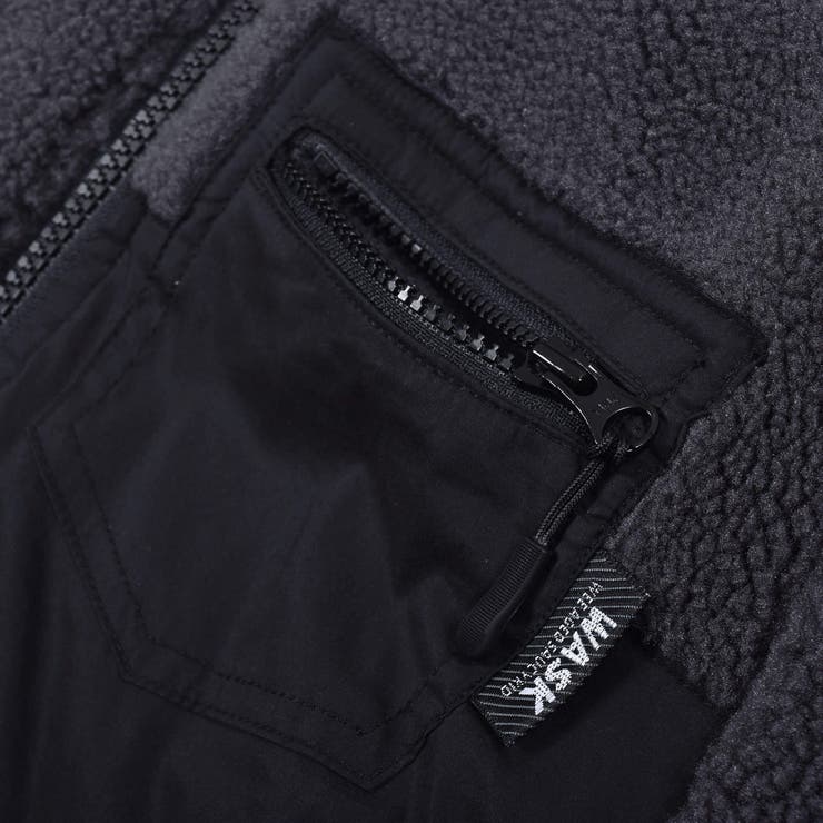 ボア ナイロンツイル 切り替え 中綿 ジャケット (100~160cm) | WASK | 詳細画像20 