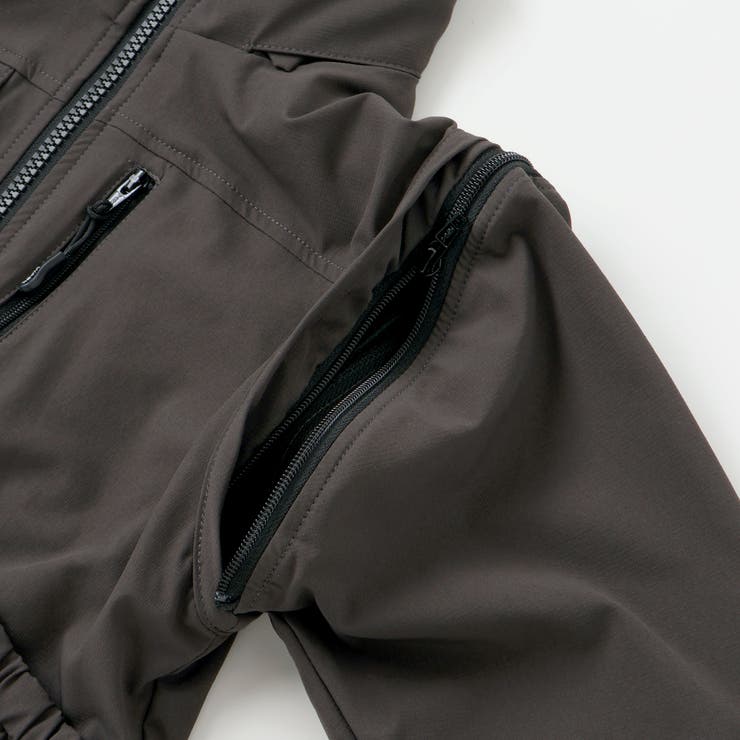 袖取り外しワークポケットジャケット(100~160cm) | WASK | 詳細画像10 