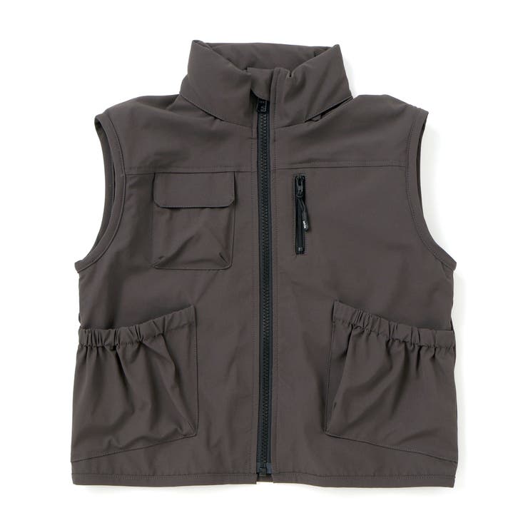 袖取り外しワークポケットジャケット(100~160cm) | WASK | 詳細画像7 