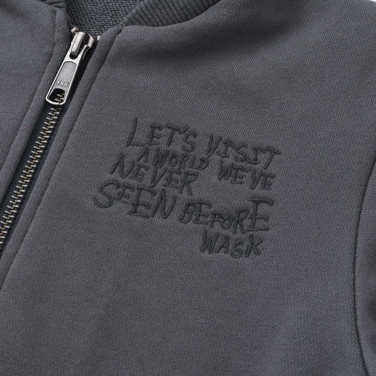 ロゴ配色裏毛パーカー(90~150cm) | WASK | 詳細画像14 