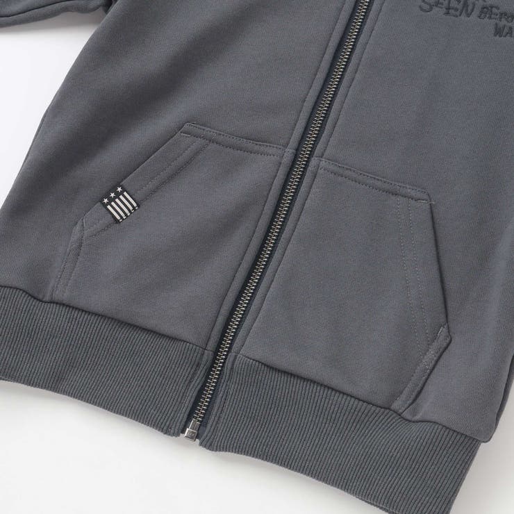 ロゴ配色裏毛パーカー(90~150cm) | WASK | 詳細画像16 