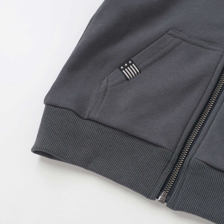 ロゴ配色裏毛パーカー(90~150cm) | WASK | 詳細画像17 