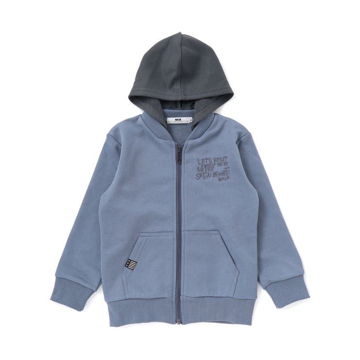 ロゴ配色裏毛パーカー(90~150cm) | WASK | 詳細画像5 