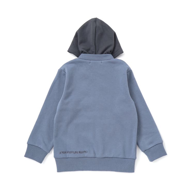 ロゴ配色裏毛パーカー(90~150cm) | WASK | 詳細画像6 