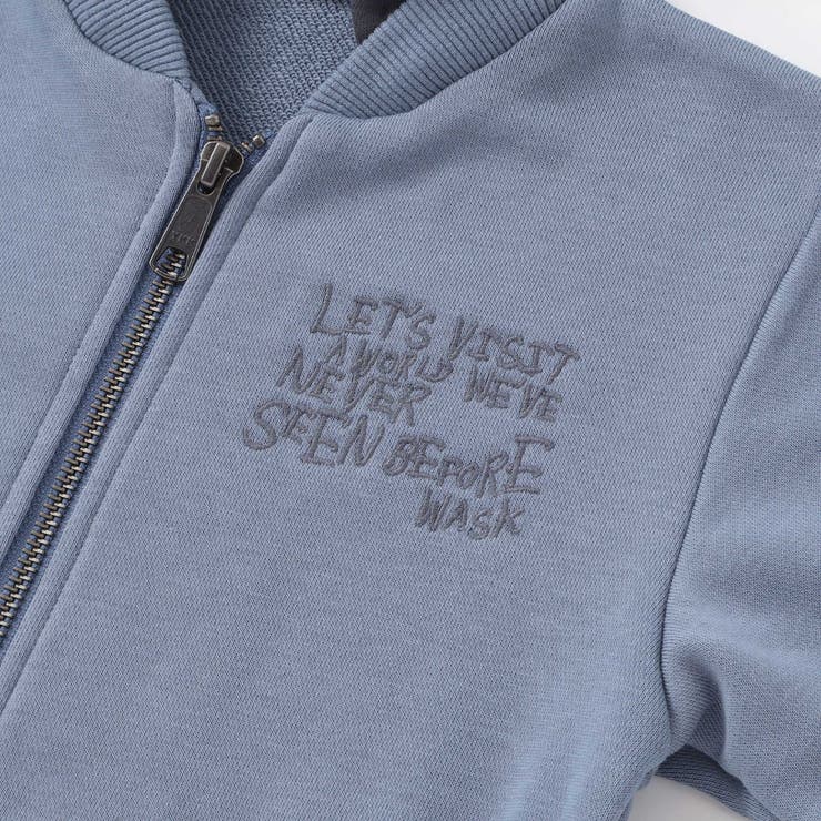 ロゴ配色裏毛パーカー(90~150cm) | WASK | 詳細画像7 