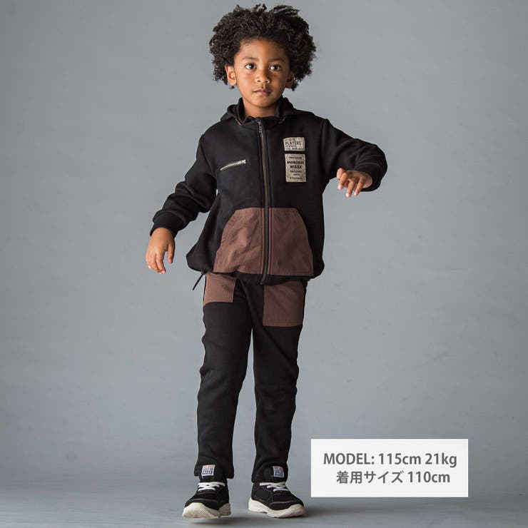 ドロストパーカー(100~160cm) | WASK | 詳細画像2 