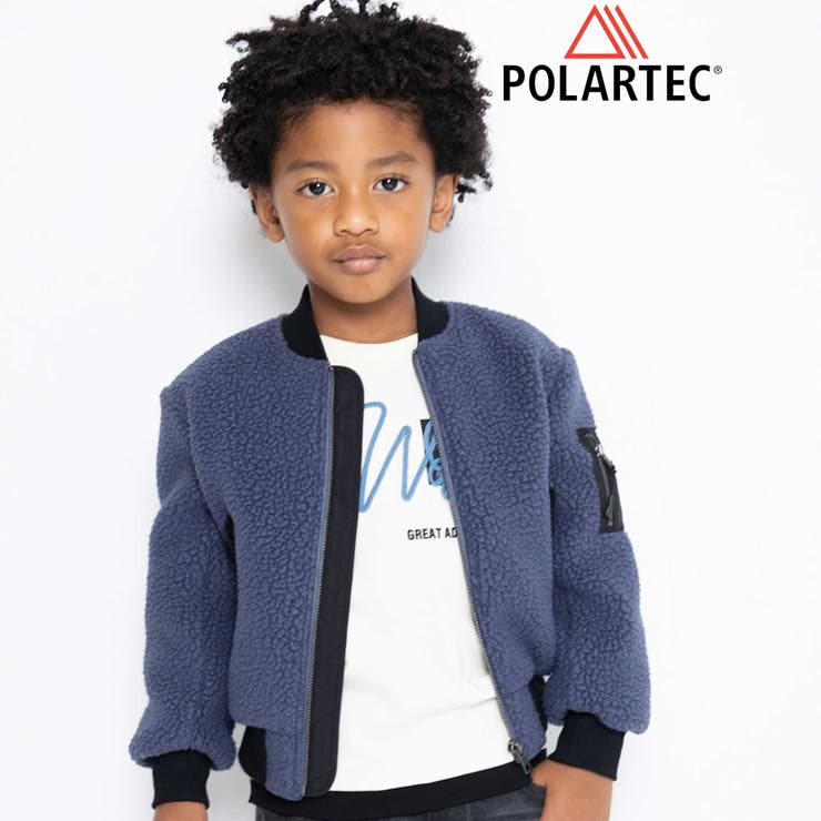 MA1リバーシブルボアブルゾン(110~160cm) | WASK | 詳細画像1 