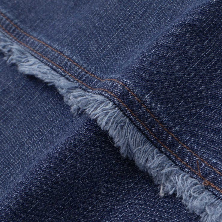 フリンジストレッチデニム中綿キルトジャケット(110~160cm) | WASK | 詳細画像15 