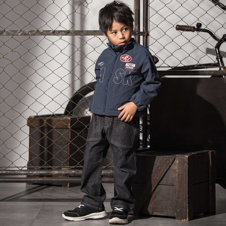 リバイバルWASKロゴナイロンジャケット(110~160cm) | WASK | 詳細画像4 