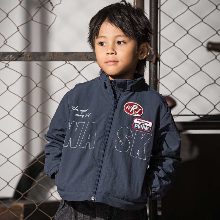 リバイバルWASKロゴナイロンジャケット(110~160cm) | WASK | 詳細画像5 