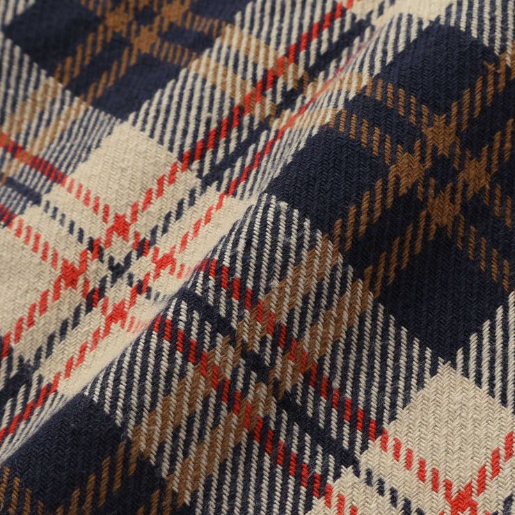 配色胸ポケットカルゼチェックシャツ(100~160cm) | WASK | 詳細画像10