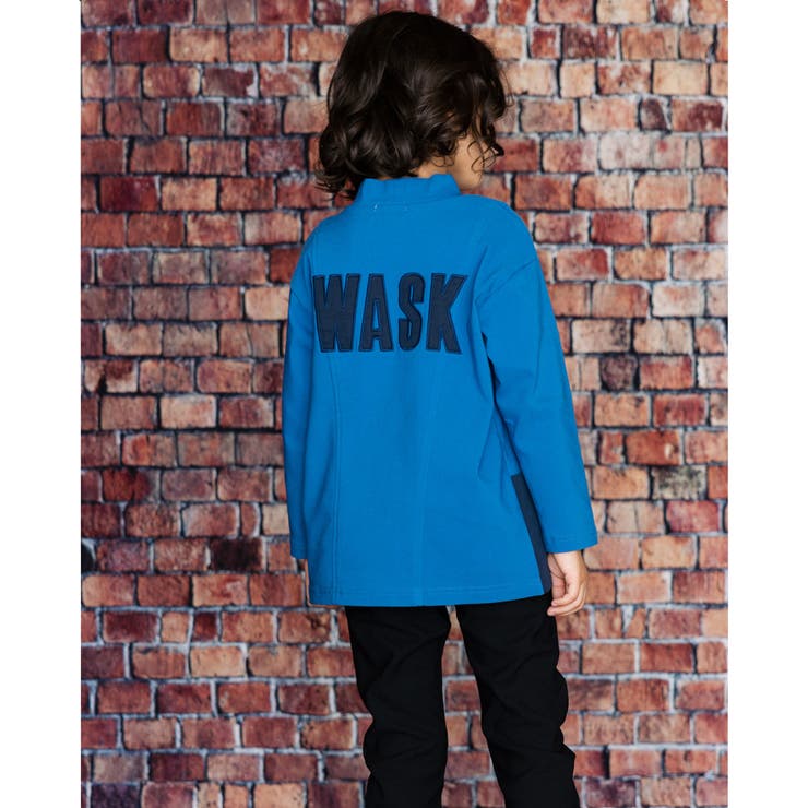 裏起毛 ツイル フィッシャーマン スモック (100~160cm) | WASK | 詳細画像4 