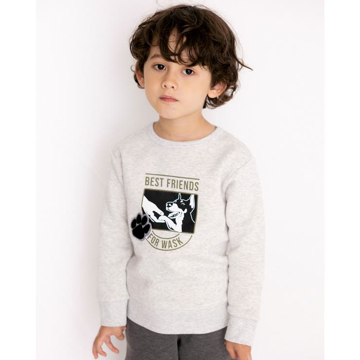 グレー | アニマル ドッグ プリント | WASK