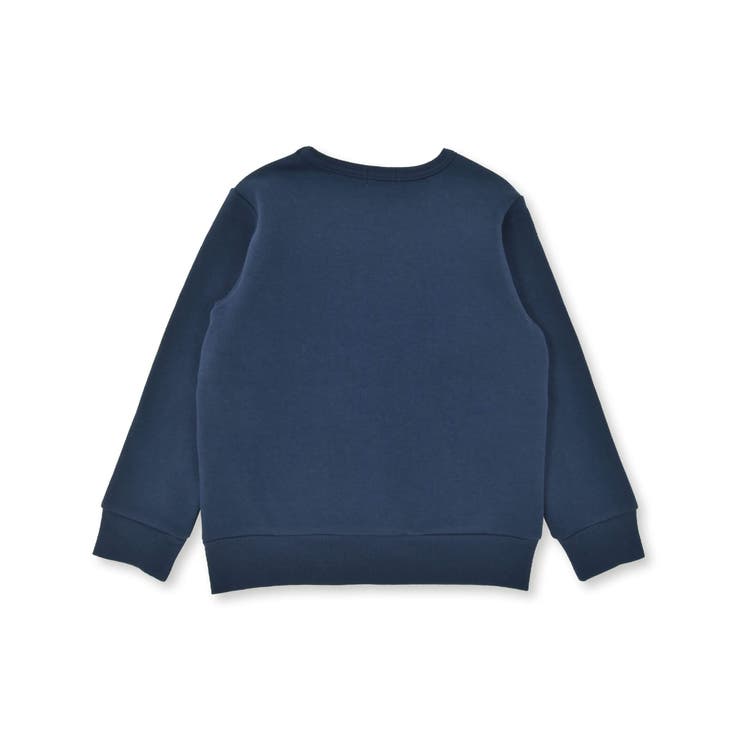 シルバー合皮ポケットロゴ裏起毛トレーナー(100~160cm) | WASK | 詳細画像8 