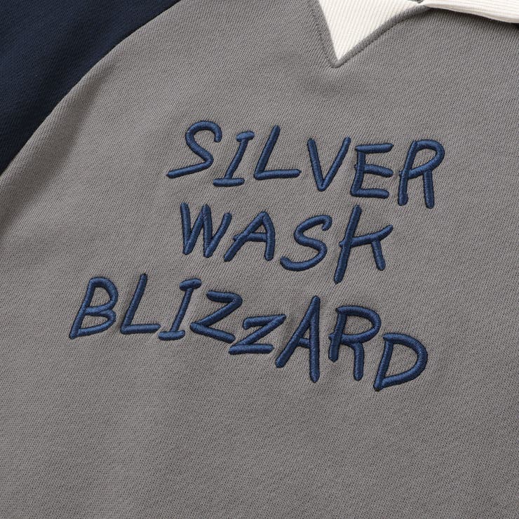 ロゴ刺しゅう襟付きトレーナー(110~160cm) | WASK | 詳細画像10 