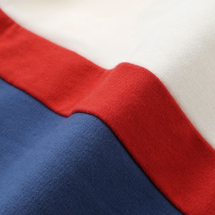 配色フーディミニ裏毛トレーナー | WASK | 詳細画像14 