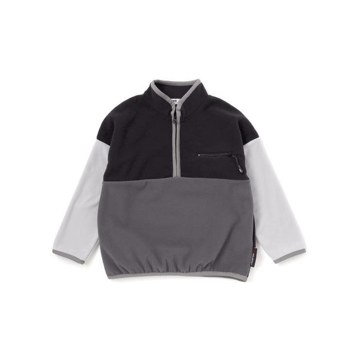 配色ハーフジップフリースプルオーバー(110~160cm) | WASK | 詳細画像6 