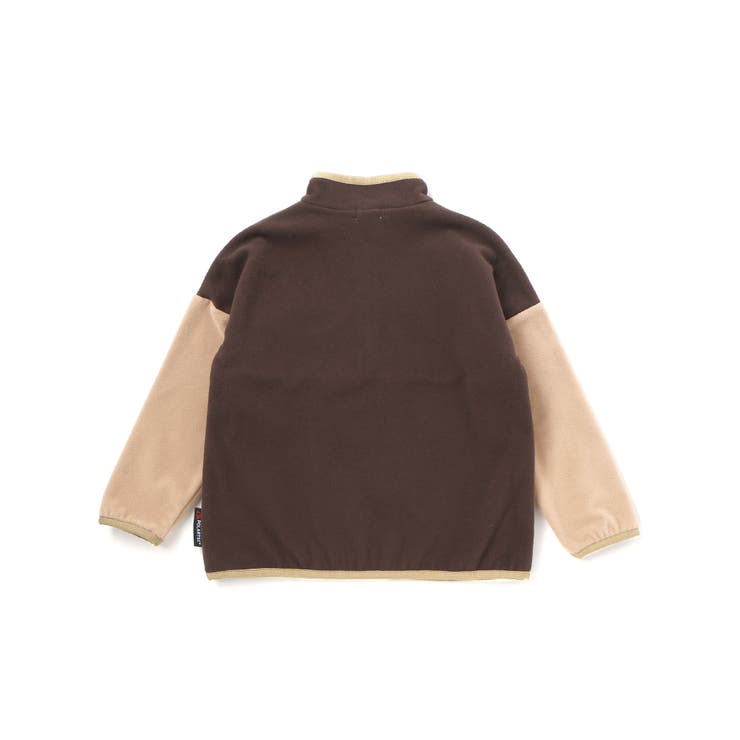 配色ハーフジップフリースプルオーバー(110~160cm) | WASK | 詳細画像9 