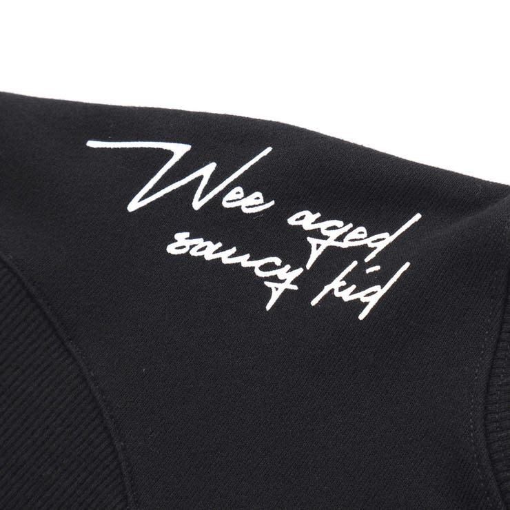 円形切り替えBIG裏毛トレーナー(100~160cm) | WASK | 詳細画像8 