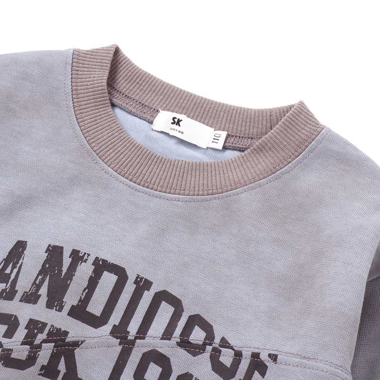 変形切り替えロゴトレーナー(110~160cm) | WASK | 詳細画像8 