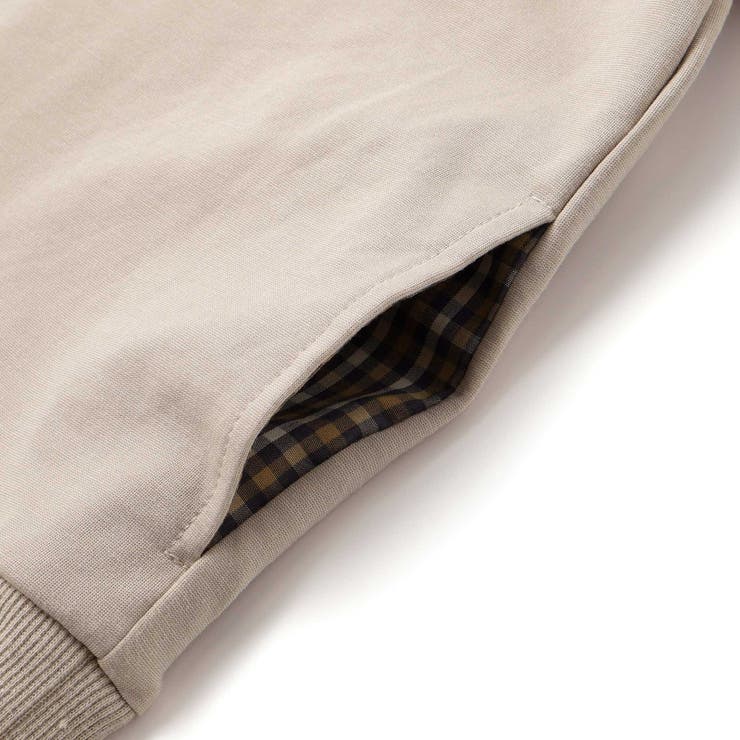 襟付き裏チェックトレーナー(110~160cm) | WASK | 詳細画像15 