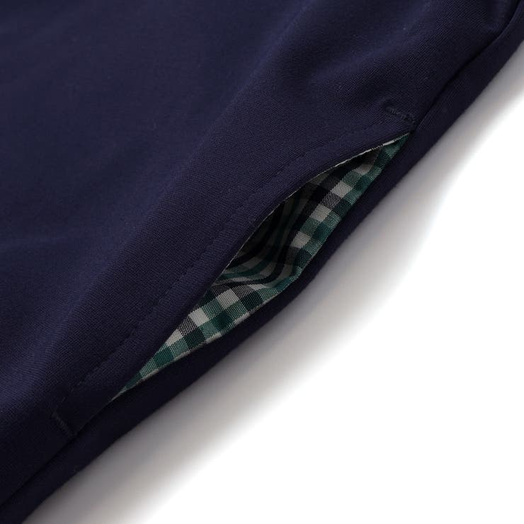 襟付き裏チェックトレーナー(110~160cm) | WASK | 詳細画像8 